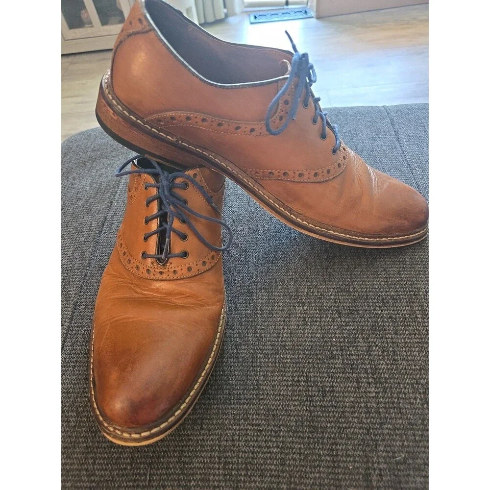 Aston Grey Mens Dress Shoes Size 8.5